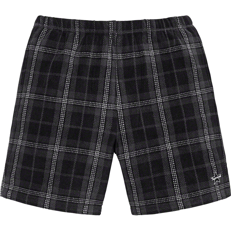 Details on Plaid Velour Short Black from spring summer
                                                    2019 (Price is $118)