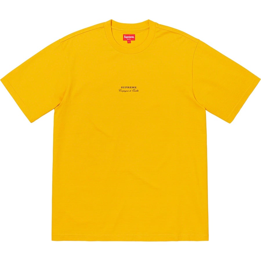 Details on Qualite Tee Gold from spring summer
                                                    2019 (Price is $60)