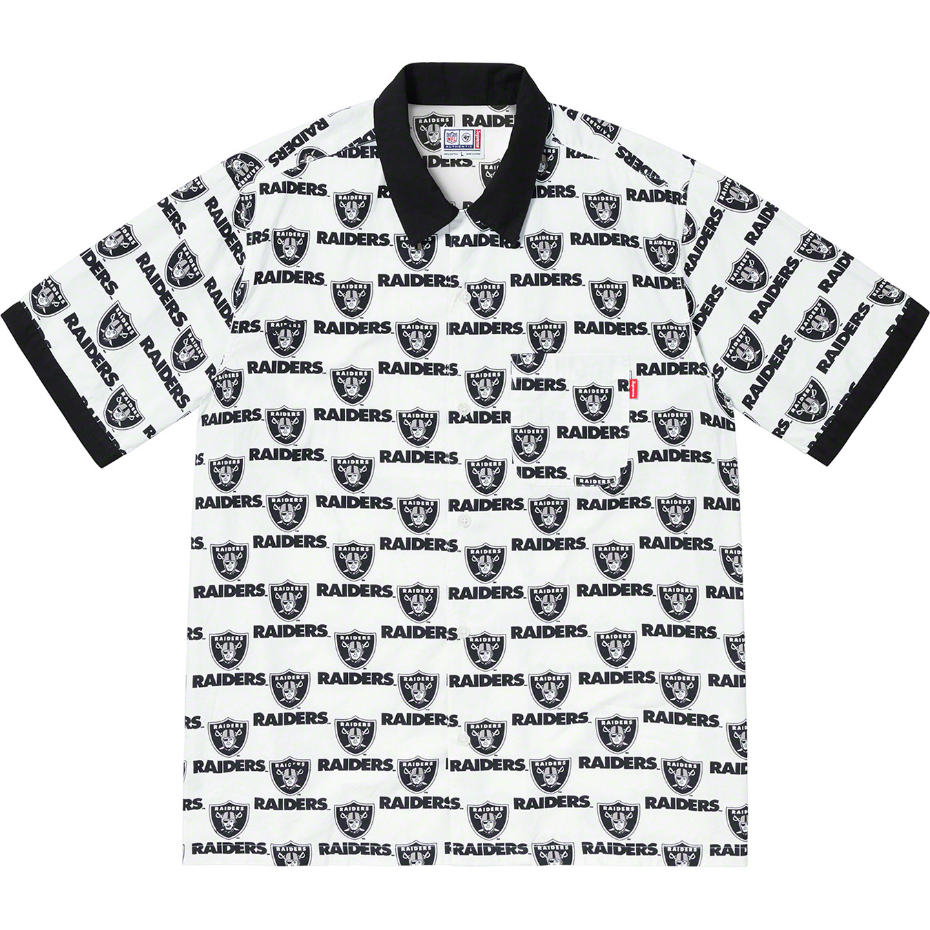 19SS Supreme/NFL/Raiders/‘47 S/S Shirt