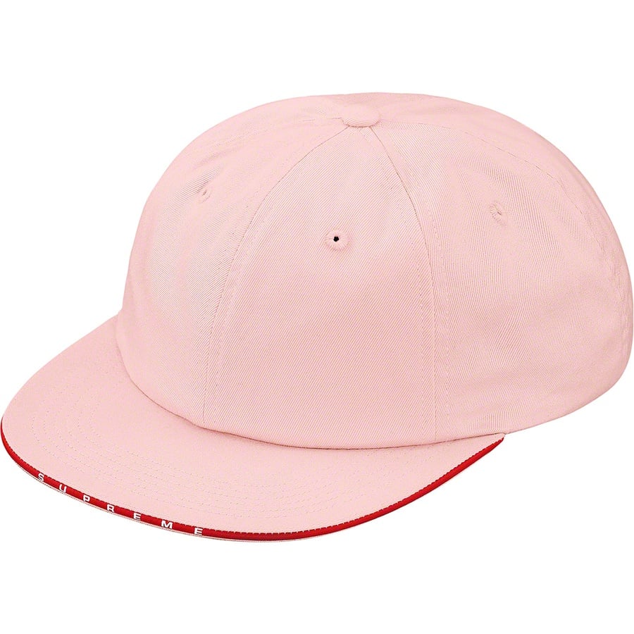 Details on Visor Logo Twill 6-Panel Pink from spring summer
                                                    2019 (Price is $54)