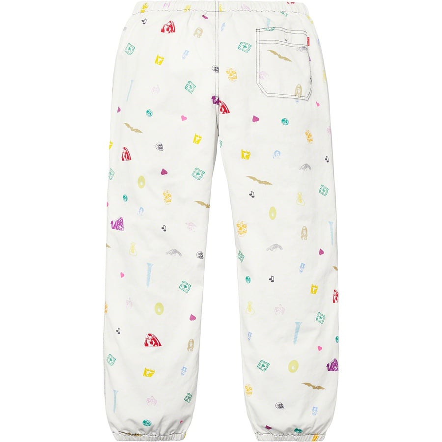 Details on Deep Space Skate Pant White from spring summer
                                                    2019 (Price is $138)