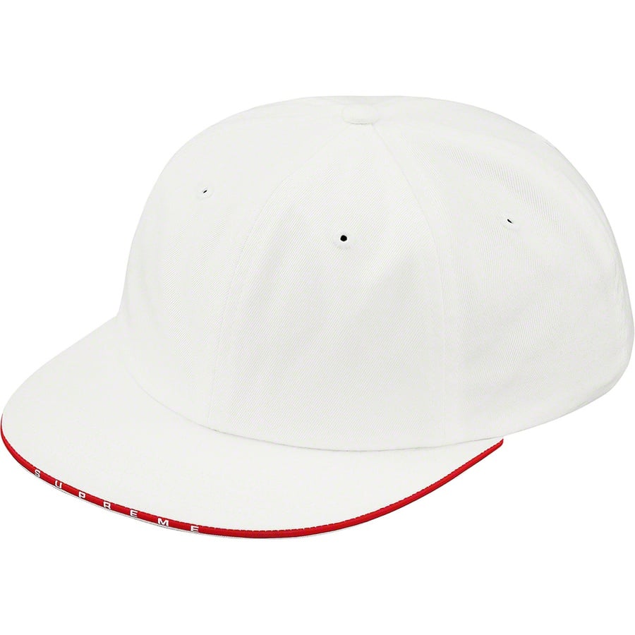 Details on Visor Logo Twill 6-Panel White from spring summer
                                                    2019 (Price is $54)