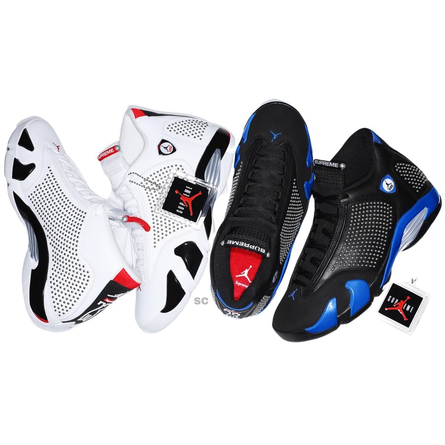 Details on Supreme Nike Air Jordan 14 from spring summer
                                            2019 (Price is $248)