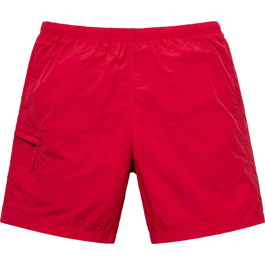 Details on Nylon Trail Short Red from spring summer 2019 (Price is $118)
