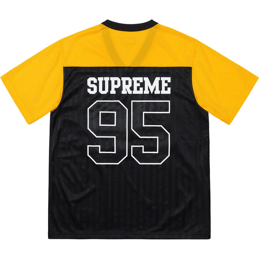 Details on Ol' Dirty Bastard Football Top Gold from spring summer
                                                    2019 (Price is $128)