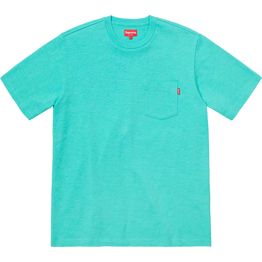 Details on S S Pocket Tee Cyan from spring summer
                                                    2019 (Price is $62)