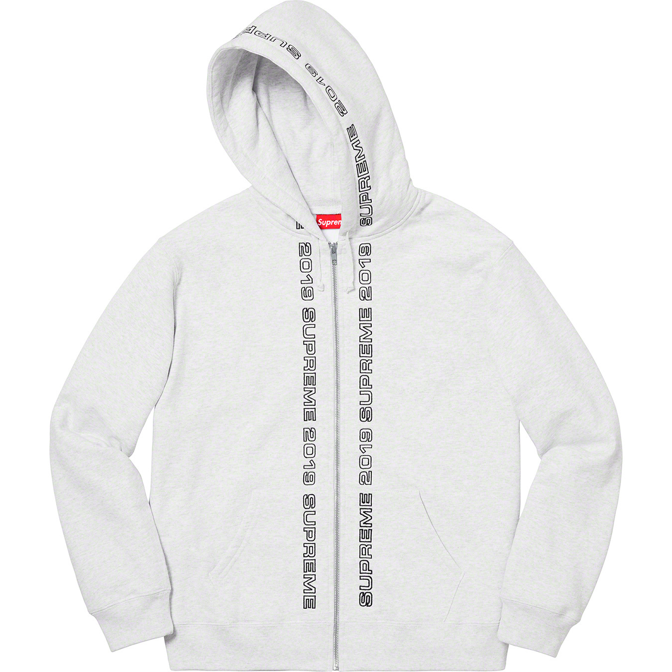 Topline Zip Up Sweatshirt   spring summer    Supreme