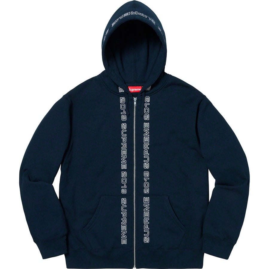 Details on Topline Zip Up Sweatshirt Navy from spring summer
                                                    2019 (Price is $168)