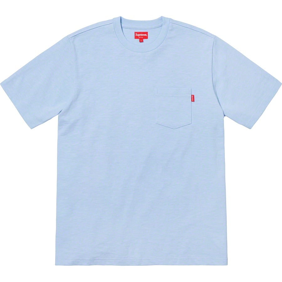 Details on S S Pocket Tee Pale Blue from spring summer
                                                    2019 (Price is $62)