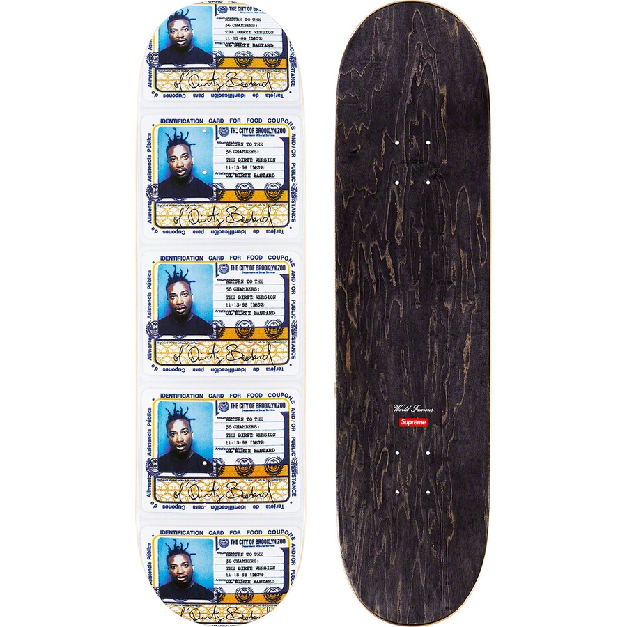 Details on Ol' Dirty Bastard Skateboard 8.5” x 32.25” - Multicolor from spring summer
                                                    2019 (Price is $60)