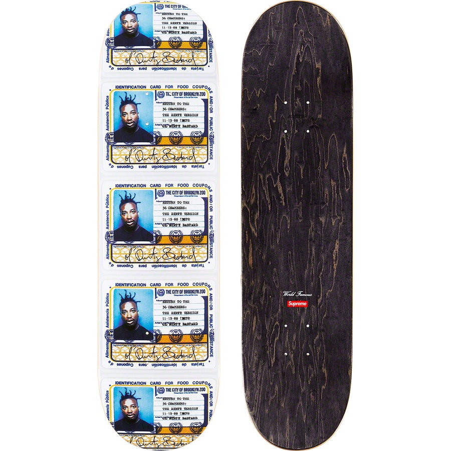 Details on Ol' Dirty Bastard Skateboard 8.5” x 32.25” - Multicolor from spring summer
                                                    2019 (Price is $60)