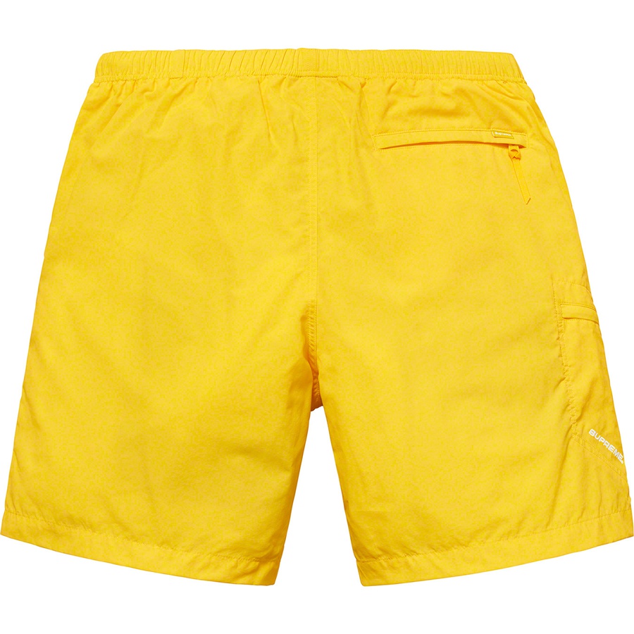 Details on Nylon Trail Short Yellow from spring summer
                                                    2019 (Price is $118)