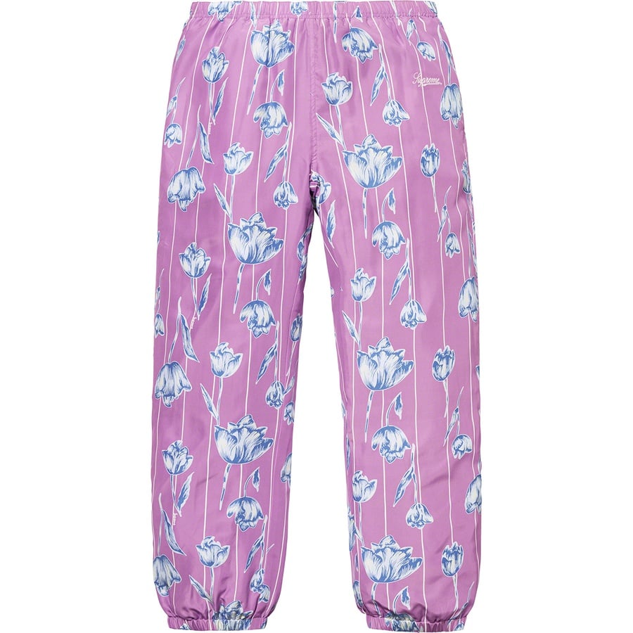 Floral Silk Track Pant - spring summer 2019 - Supreme