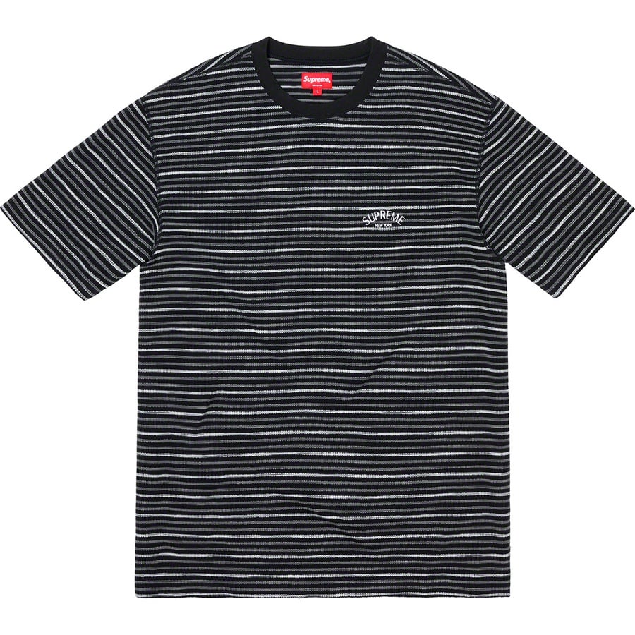 Details on Stripe Thermal S S Top Black from spring summer
                                                    2019 (Price is $98)