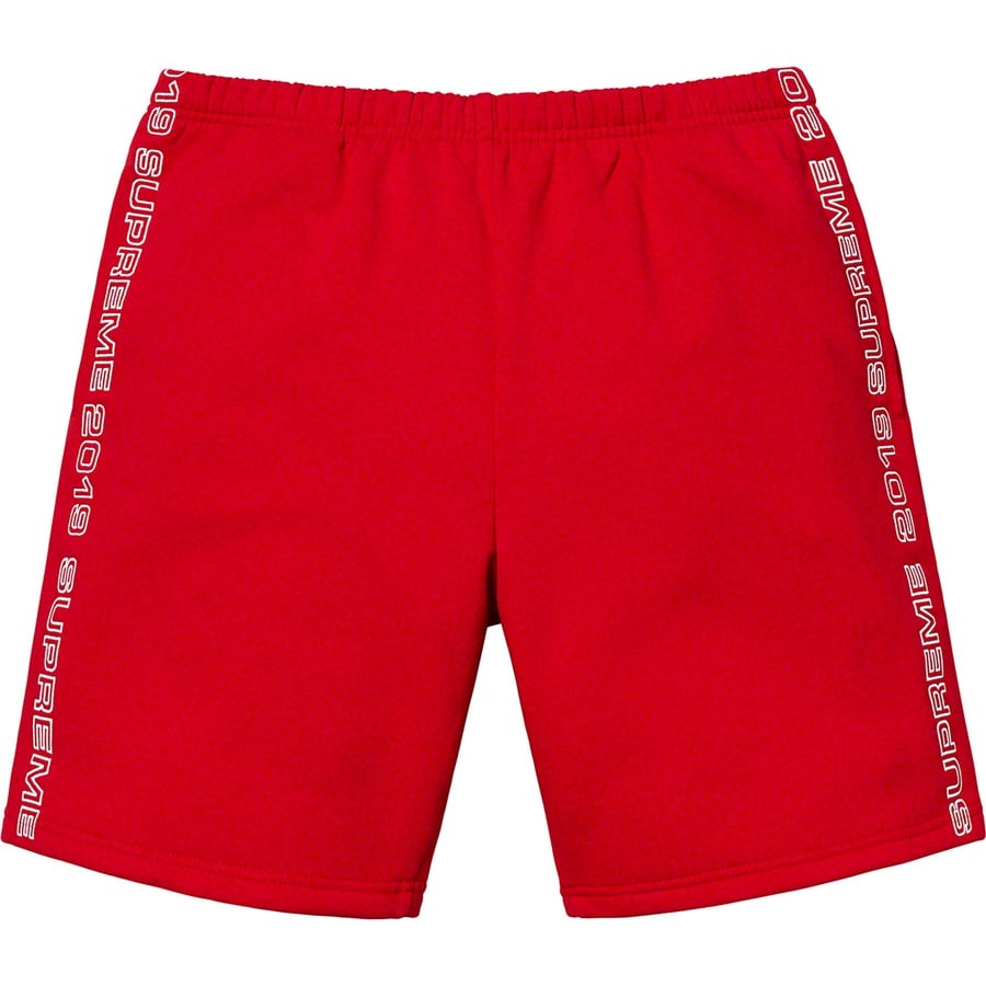 Details on Topline Sweatshort Red from spring summer
                                                    2019 (Price is $128)