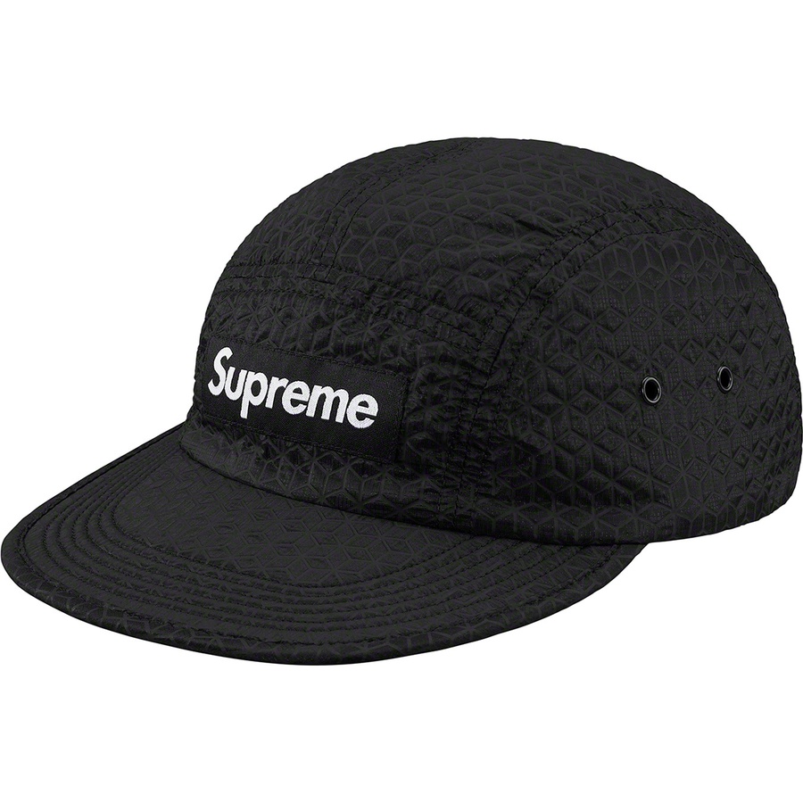 Details on Geometric Ripstop Camp Cap Black from spring summer
                                                    2019 (Price is $48)