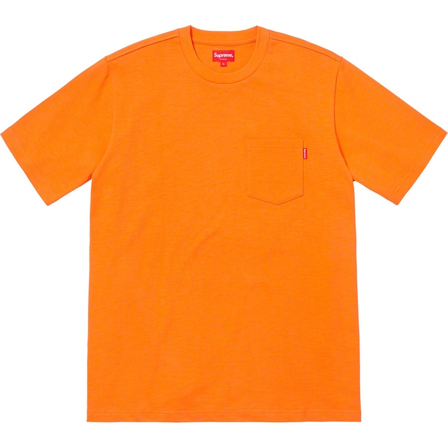Details on S S Pocket Tee Orange from spring summer
                                                    2019 (Price is $62)