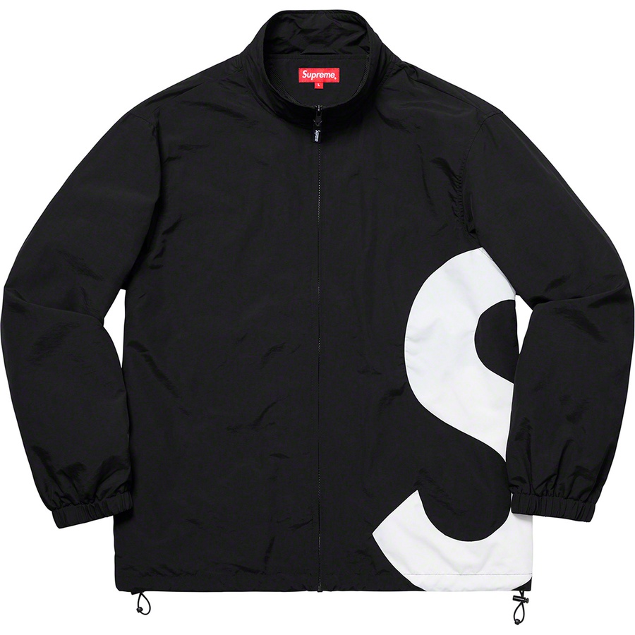 Details on S Logo Track Jacket Black from spring summer
                                                    2019 (Price is $168)