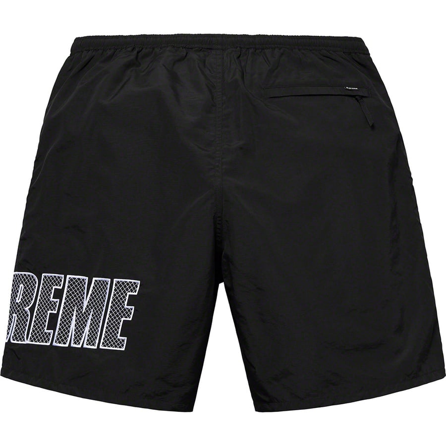 Details on Logo Appliqué Water Short Black from spring summer
                                                    2019 (Price is $118)