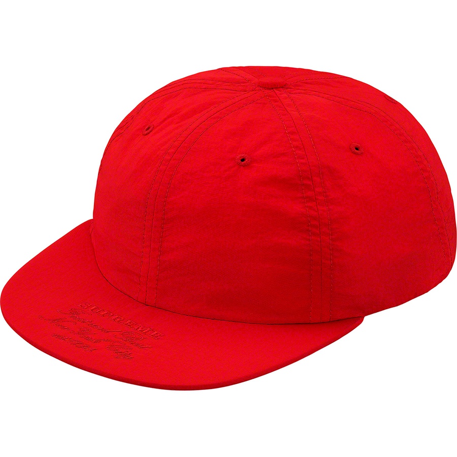 Details on First And Best Nylon 6-Panel Red from spring summer 2019 (Price is $48)