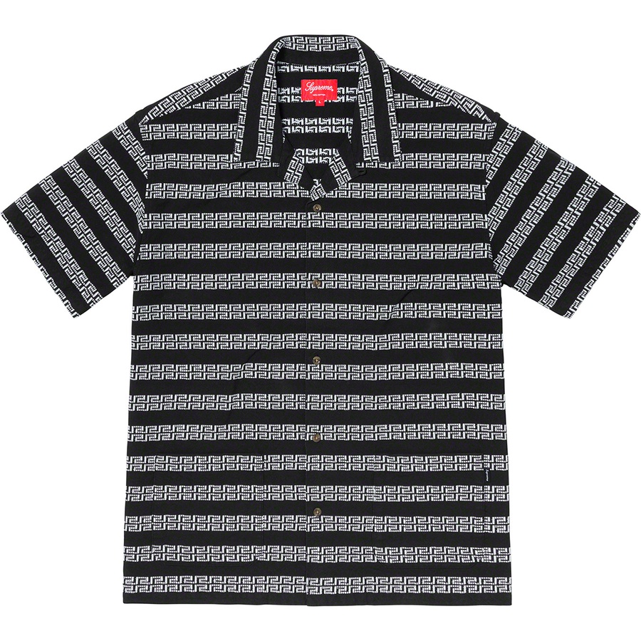Details on Key Stripe S S Shirt Black from spring summer
                                                    2019 (Price is $128)