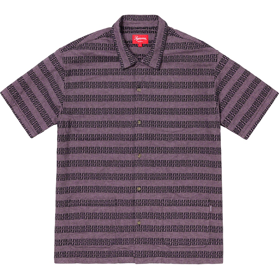 Details on Key Stripe S S Shirt Purple from spring summer
                                                    2019 (Price is $128)