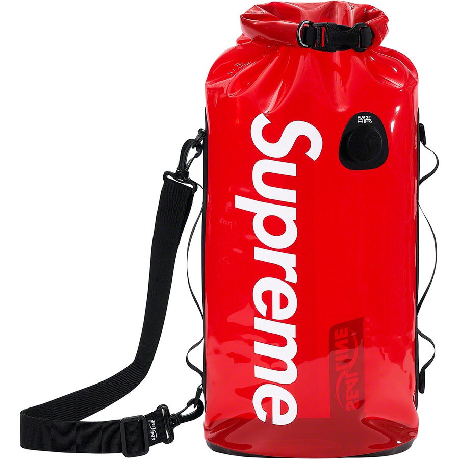 Details on Supreme SealLine Discovery Dry Bag - 20L Red from spring summer 2019 (Price is $78)