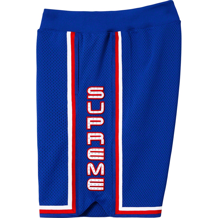 Details on Rhinestone Basketball Short Royal from spring summer 2019 (Price is $110)