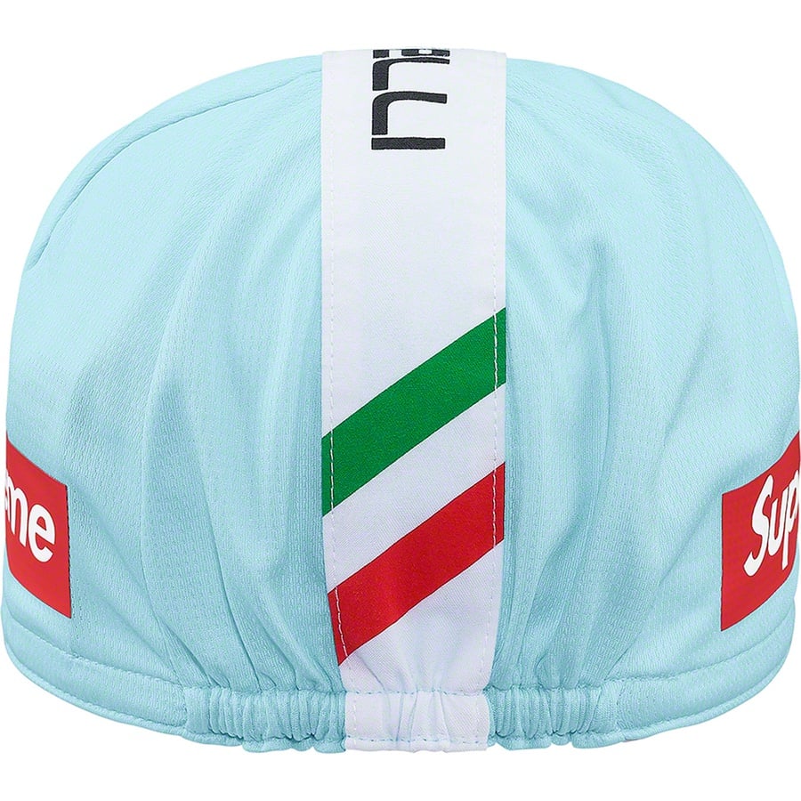 Details on Supreme Castelli Cycling Cap Light Blue from spring summer
                                                    2019 (Price is $32)