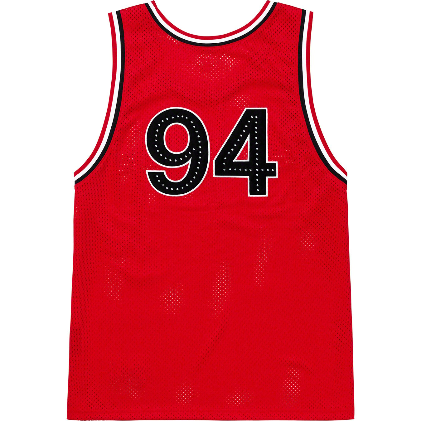 Supreme SS19 Rhinestone Basketball Jersey logo SUP-SS19-10402 - KICKS CREW