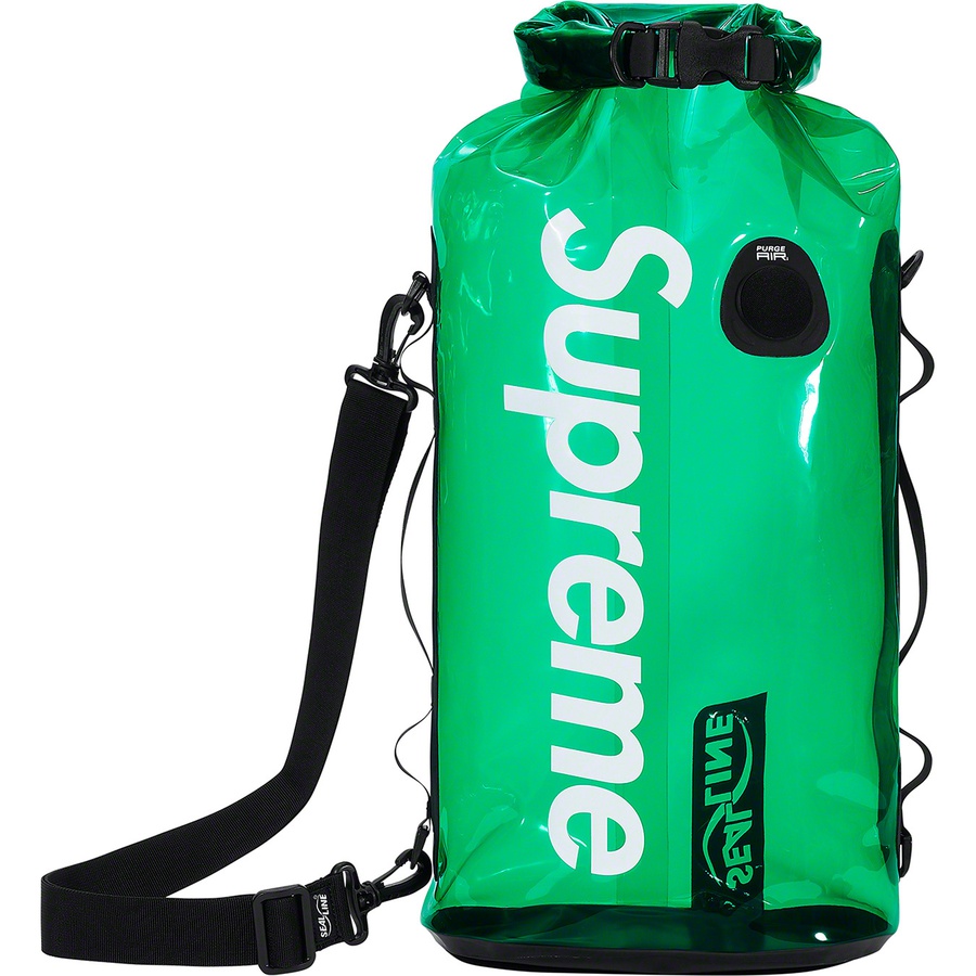 Details on Supreme SealLine Discovery Dry Bag - 20L Green from spring summer
                                                    2019 (Price is $78)