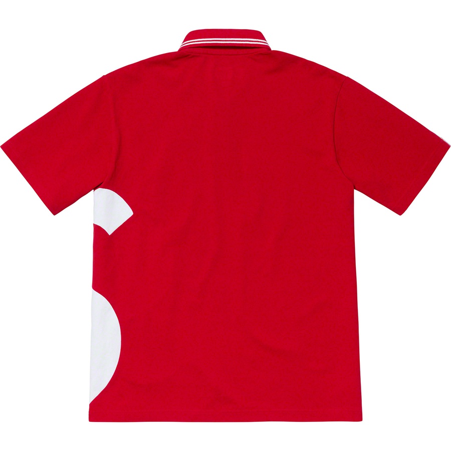 S Logo Polo Red