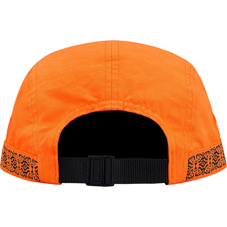 Details on Side Tape Camp Cap Orange from spring summer 2019 (Price is $48)