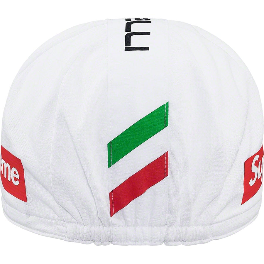 Details on Supreme Castelli Cycling Cap White from spring summer
                                                    2019 (Price is $32)