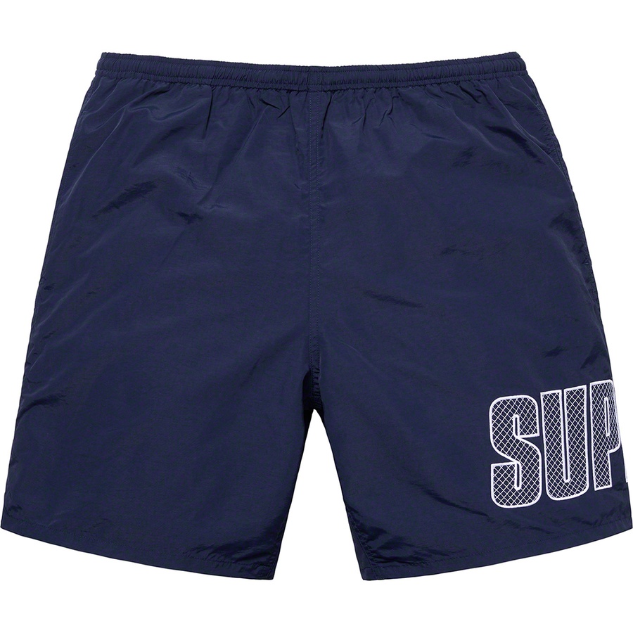 Details on Logo Appliqué Water Short Navy from spring summer
                                                    2019 (Price is $118)