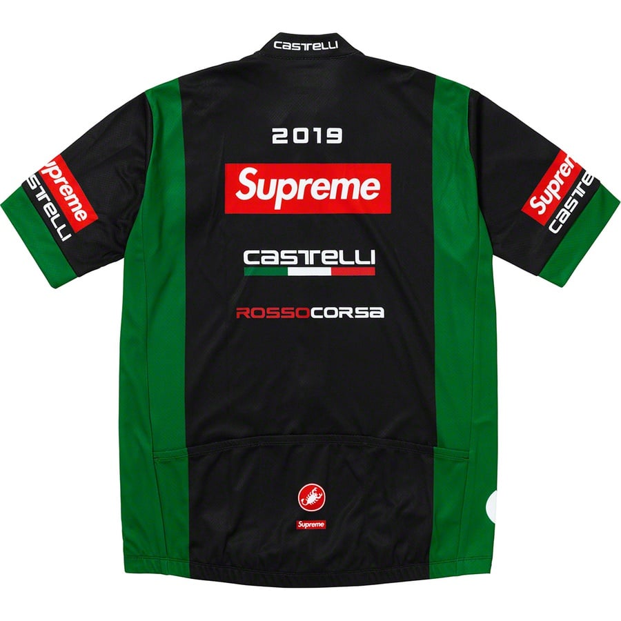 Details on Supreme Castelli Cycling Jersey Black from spring summer
                                                    2019 (Price is $148)