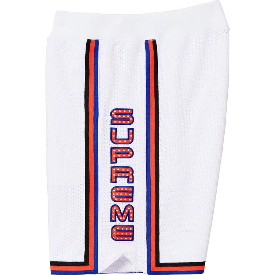 Details on Rhinestone Basketball Short White from spring summer
                                                    2019 (Price is $110)