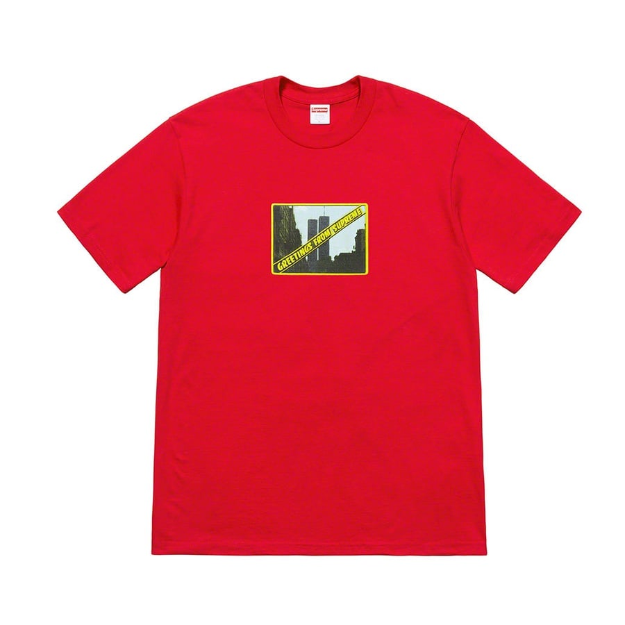 Supreme Greetings Tee releasing on Week 18 for spring summer 2019