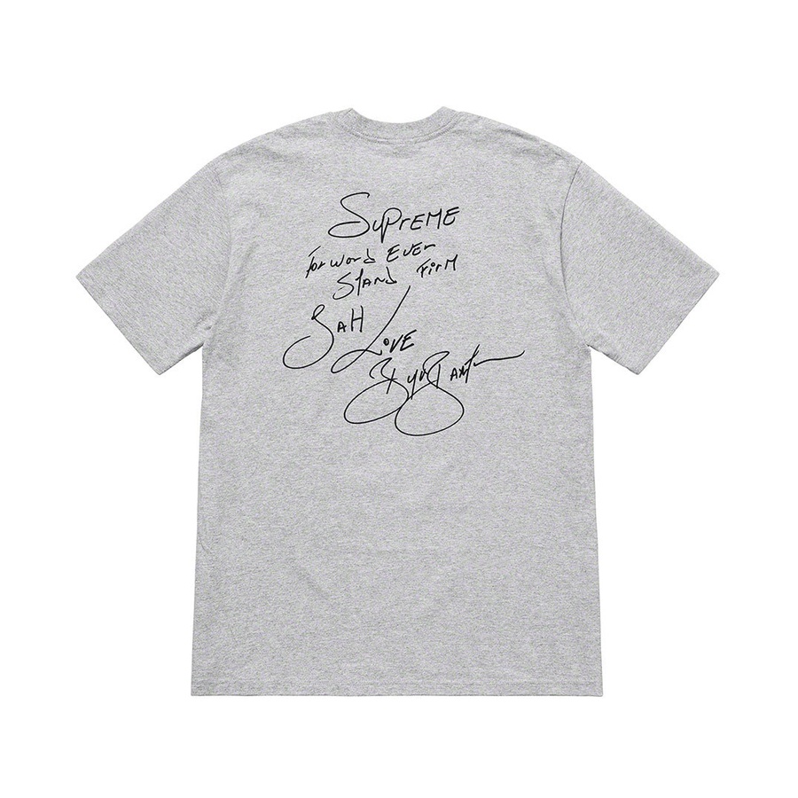 枚数限定 【L】 Supreme Buju Banton Tee Heather Grey | www