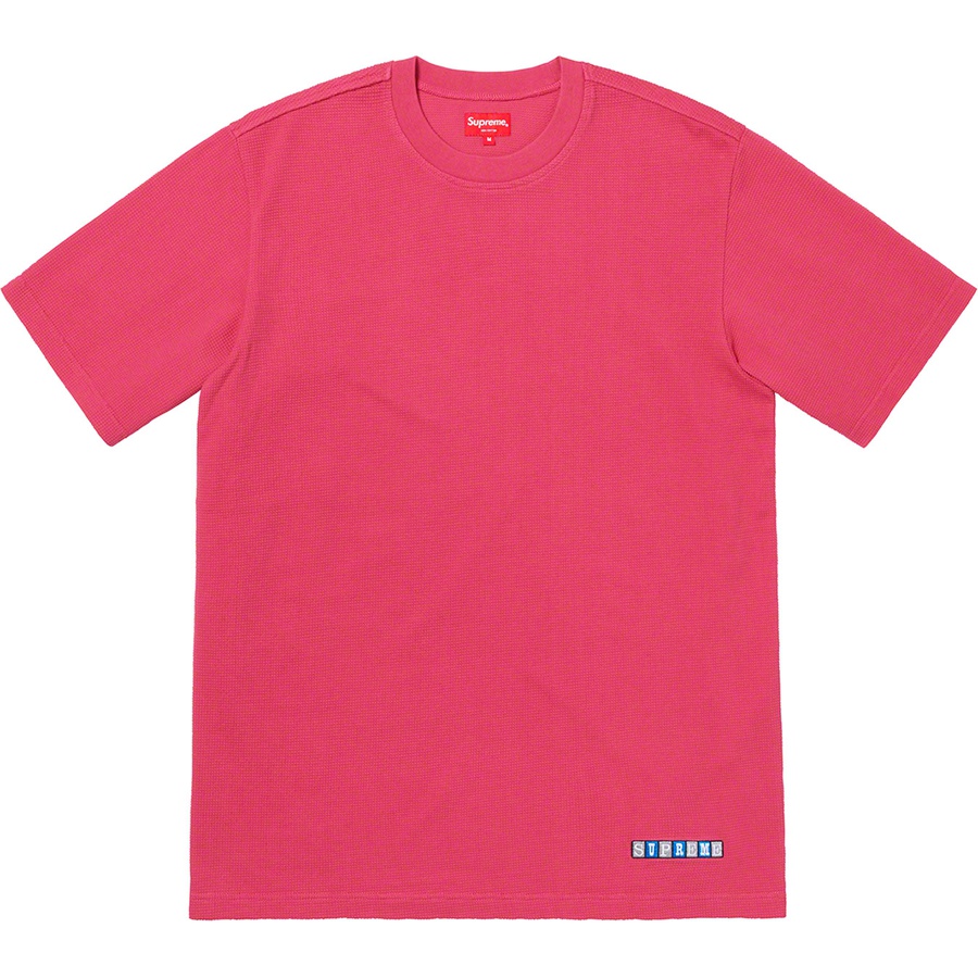 Supreme Waffle S S Top (SS19) - Magenta - $78