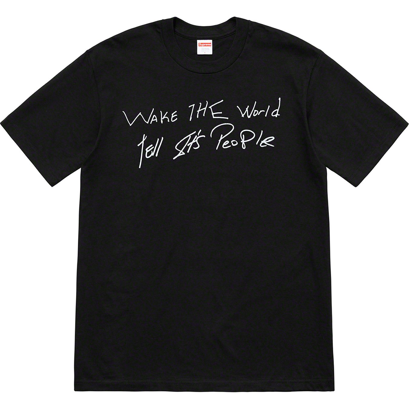 Supreme Buju Banton Wake The World Tee S