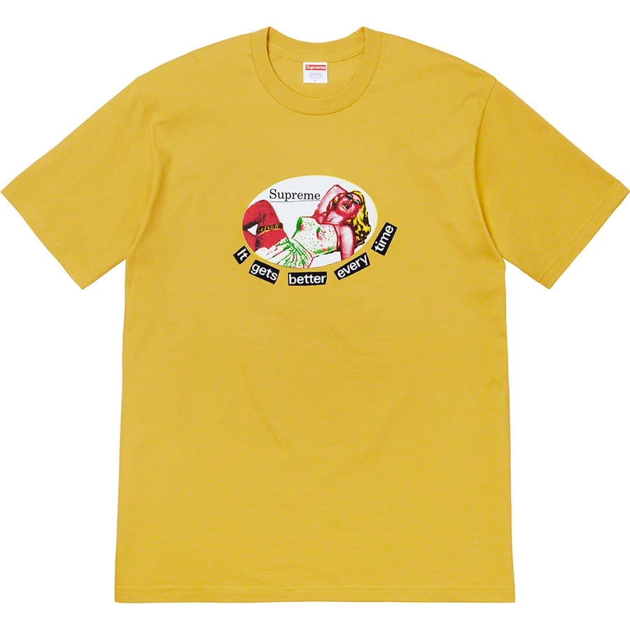Details on It Gets Better Every Time Tee Acid Yellow from spring summer
                                                    2019 (Price is $38)
