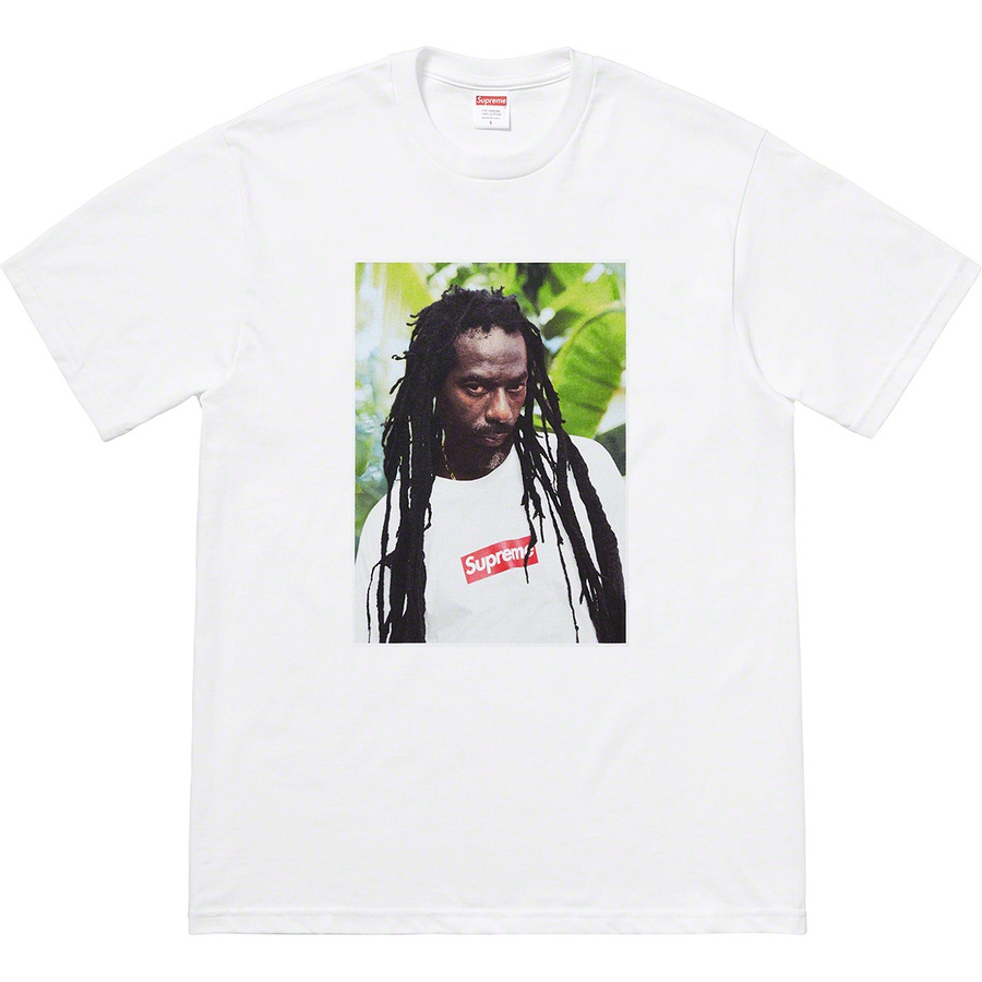 Details on Buju Banton Tee White from spring summer
                                                    2019 (Price is $48)