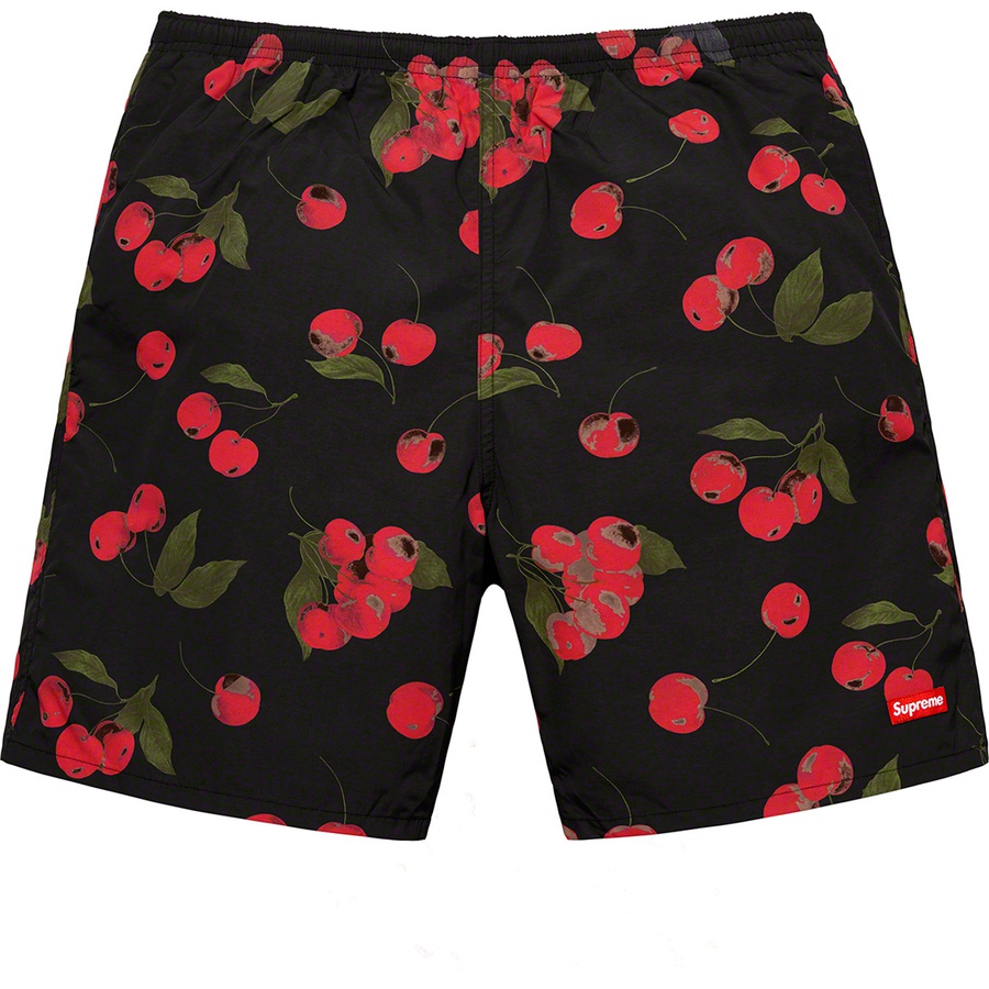 Details on Nylon Water Short Black Cherry from spring summer
                                                    2019 (Price is $118)