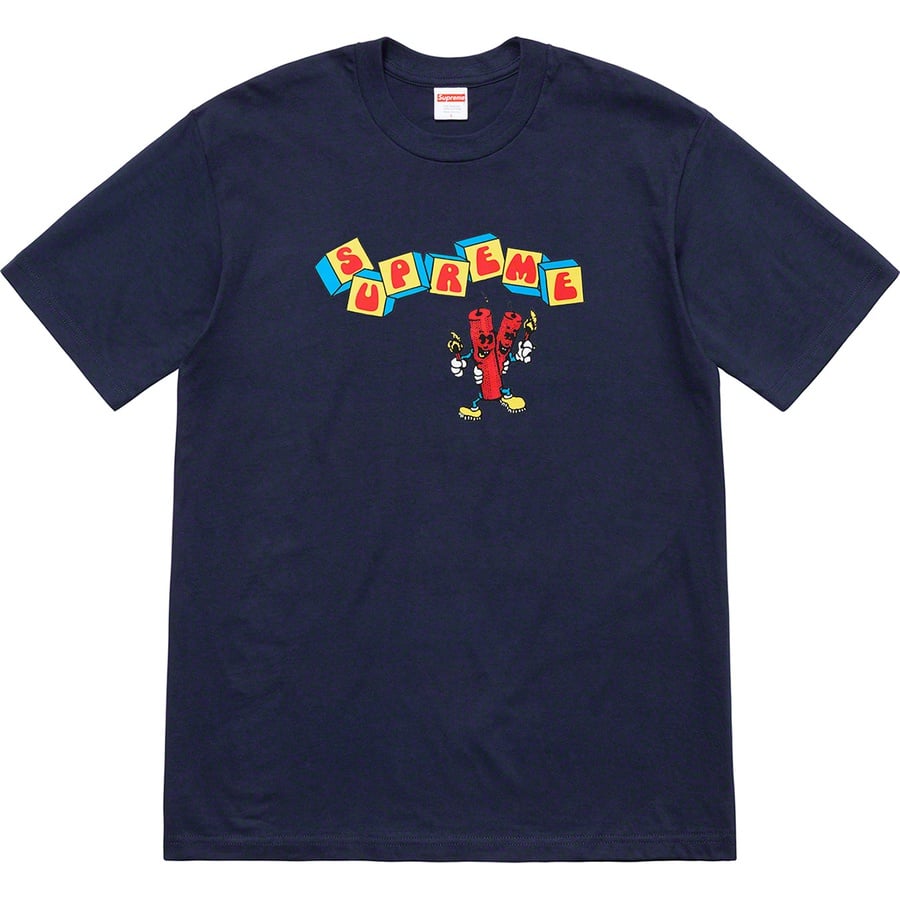 Details on Dynamite Tee Navy from spring summer
                                                    2019 (Price is $38)