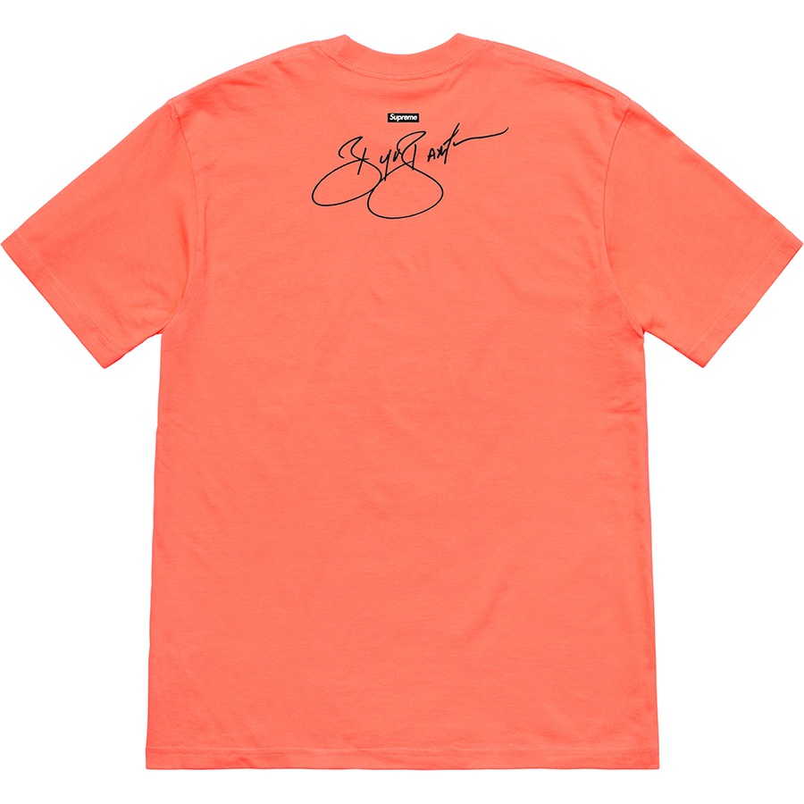 Details on Buju Banton Wake The World Tee Neon Orange from spring summer
                                                    2019 (Price is $44)