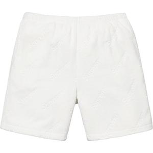supreme terry jacquard logo short