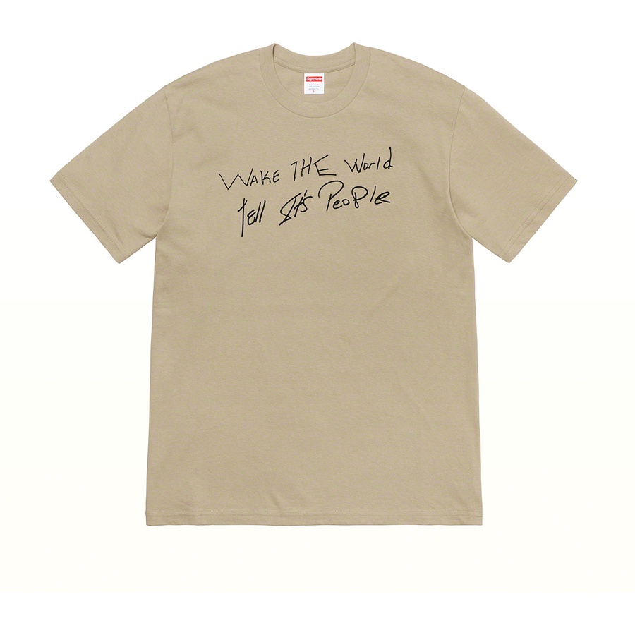 Details on Buju Banton Wake The World Tee Clay from spring summer 2019 (Price is $44)