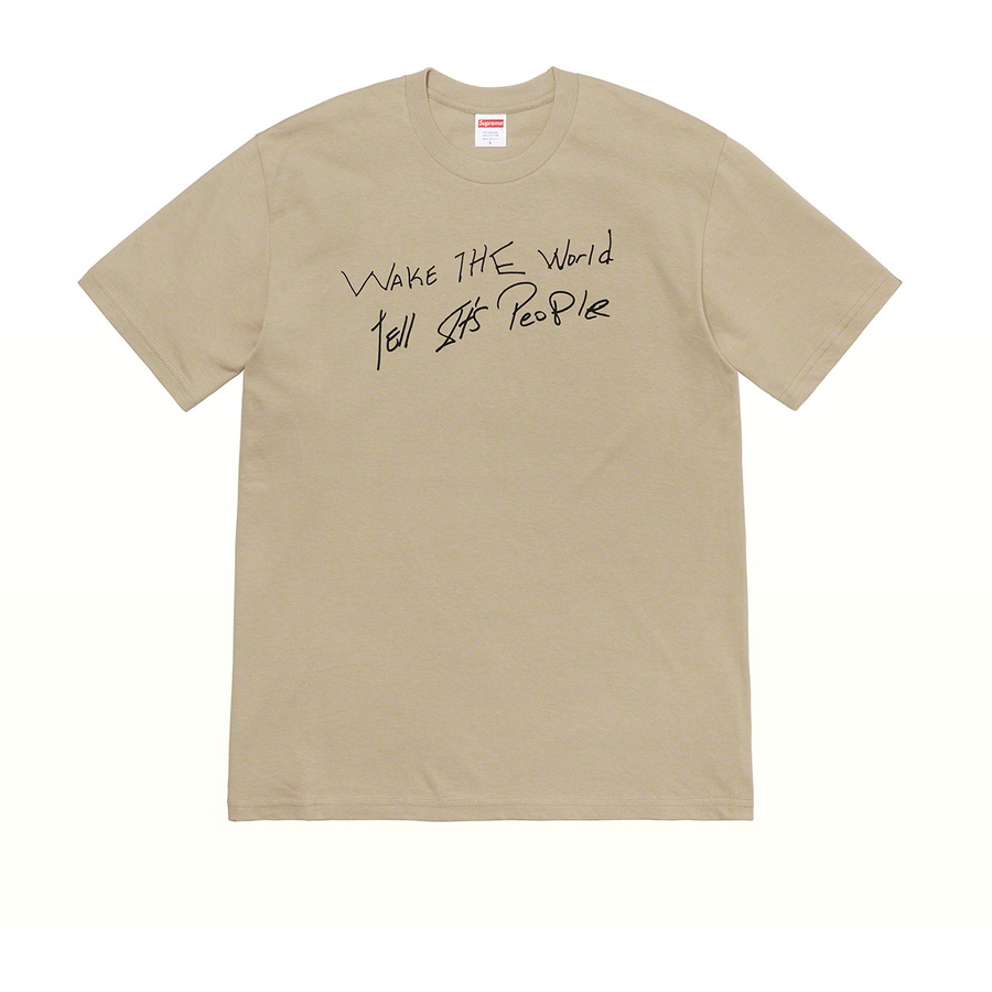 Details on Buju Banton Wake The World Tee Clay from spring summer
                                                    2019 (Price is $44)