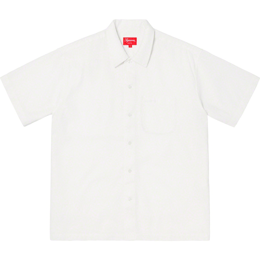 Details on Pinhole S S Shirt White from spring summer
                                                    2019 (Price is $128)